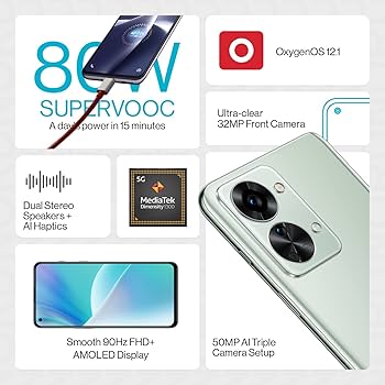 OnePlus Nord 2T 5G (Gray Shadow, 12GB Storage, 256GB Storage